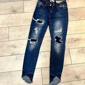 Indigo Rein ankle jeans
